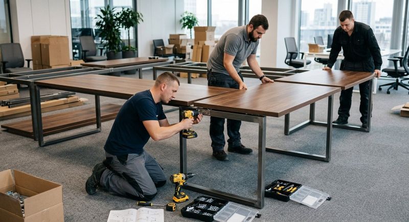 Conference Table Assembly in Alpharetta, GA