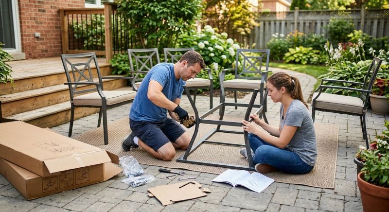 Deck Chair Assembly in Littleton, CO