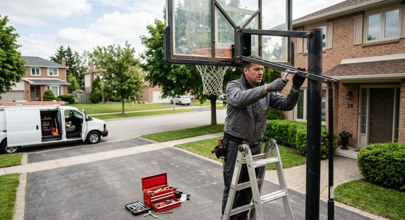 Basketball Hoop Repair in Kansas City, KS
