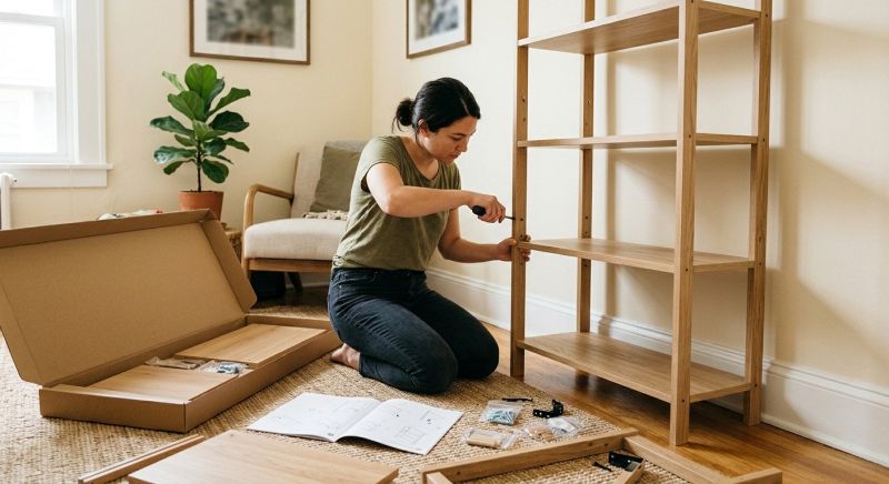 Bookcase Assembly in Longmont, CO