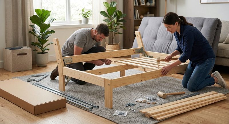 Couch Assembly in Overland Park, KS