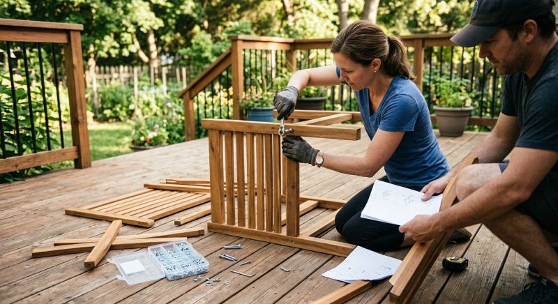 Deck Chair Assembly in Denver, CO