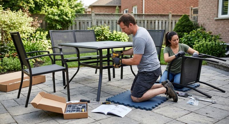 Deck Furniture Assembly in Alpharetta, GA