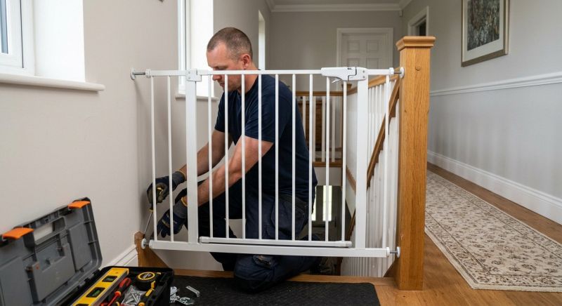Infant Gate Installation in Alpharetta, GA