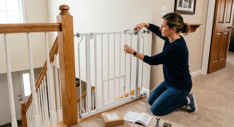 Infant Gate Installation in Littleton, CO