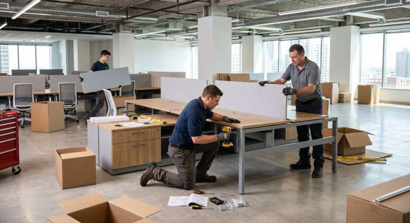 Office Desk Assembly in Alpharetta, GA