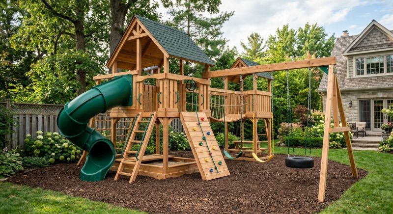 Playground Installation in Kansas City, KS