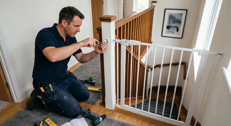 Safety Gate Assembly in Alpharetta, GA