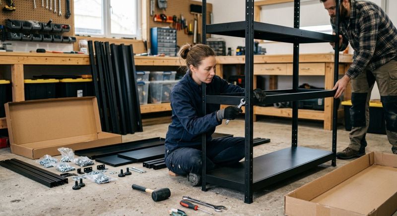 Shoe Rack Assembly in Denver, CO