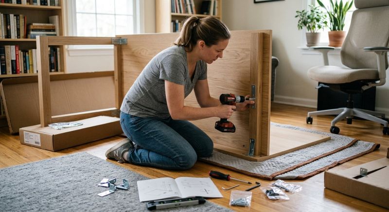 Standing Desk Assembly in Alpharetta, GA