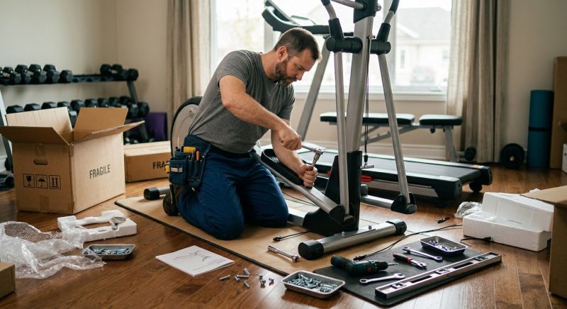 Stationary Bike Assembly in Alpharetta, GA