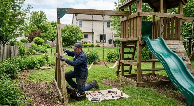 Swing Set Repair in Kansas City, KS