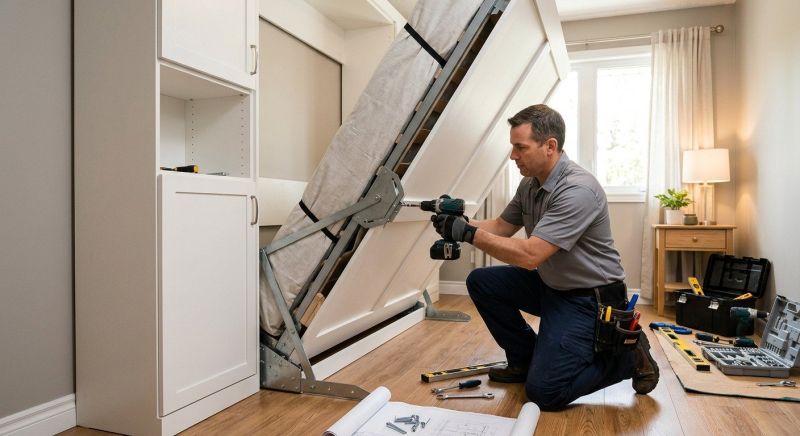 Wall Bed Installation in Olathe, KS